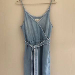 Anthropologie cloth & stone denim dress